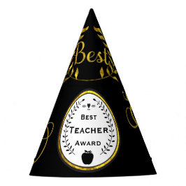 Pet voor beste leraar feesthoedjes