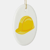 Pet voor de bouw keramisch ornament (Rechts)