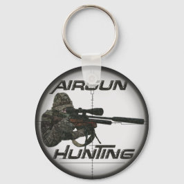 Pet voor de jacht op logo sleutelhanger