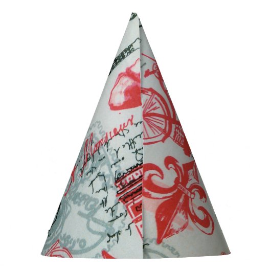 pet voor Franse stijl Feesthoedjes (Achterkant)