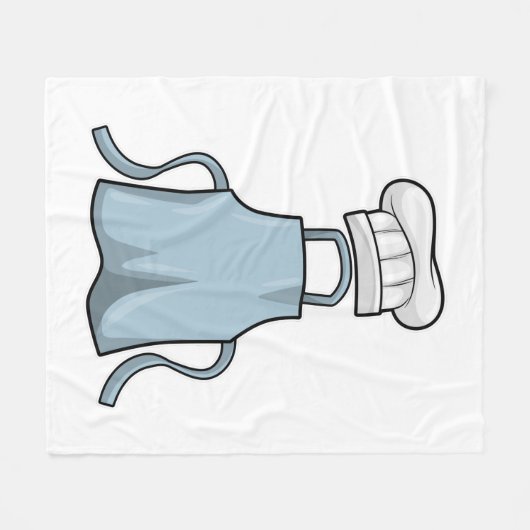 Pet voor het koken en koken fleece deken (Voorkant (Horizontaal))