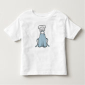 Pet voor het koken en koken kinder shirts (Voorkant)