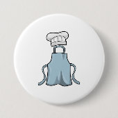 Pet voor het koken en koken ronde button 7,6 cm (Voorkant)