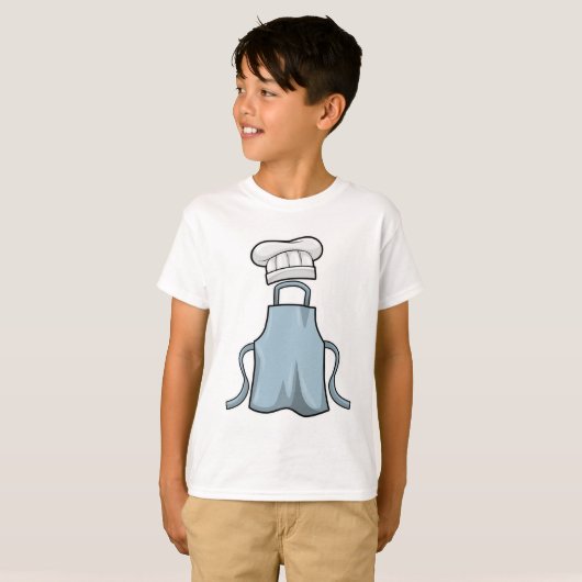Pet voor het koken en koken t-shirt (Voorkant volledig)