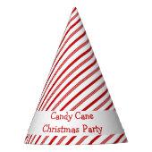 Pet voor kerstfeestdagen met snoepriet feesthoedjes (Voorkant)