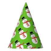 Pet voor kerstfeestdagen/Snowmen Feesthoedjes (Links)