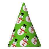 Pet voor kerstfeestdagen/Snowmen Feesthoedjes (Rechts)