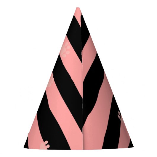 Pet voor 'Kitten Me Birthday' Feesthoedjes (Achterkant)