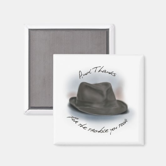 Pet voor Leonard 1 Magneet (Voorkant / Achterkant)