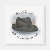 Pet voor Leonard 1 Magneet (Voorkant)