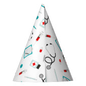 Pet voor medische verzorging feesthoedjes (Achterkant)