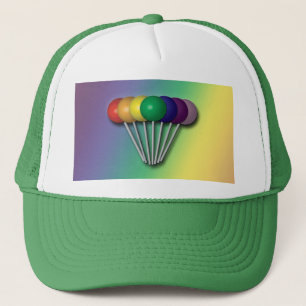 Pet voor regenboogkleuren Lollipops