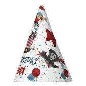 Pet voor verjaardagen met piratenthema feesthoedjes (Rechts)