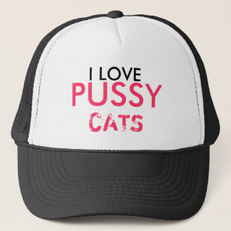 PET waarbij ik gek ben op PUSSY CATS.