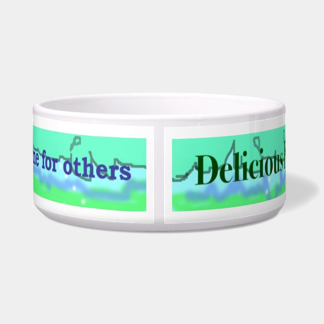 Pet Water Bowl Voerbakje (Achterkant)