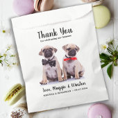 Pet Wedding Bedankt Persoonlijke foto Dog Bedankzakje