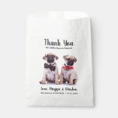 Pet Wedding Bedankt Persoonlijke foto Dog Bedankzakje (Voorkant)