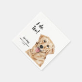Pet Wedding Cocktail Napkins Servet (Hoek)