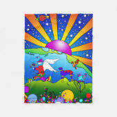 Pet World Fleece Blanket (Voorkant)