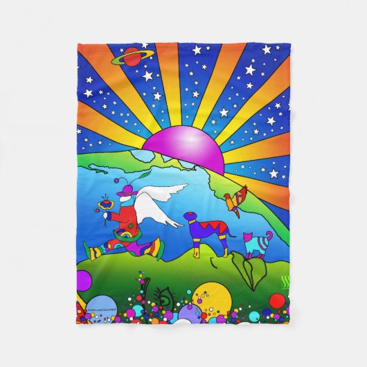 Pet World Fleece Blanket Deken (Voorkant)