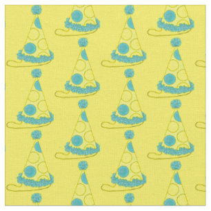 Pet Yelow Polka Dot. Stof