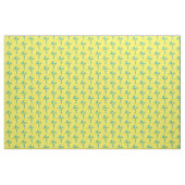 Pet Yelow Polka Dot. Stof (Fat Quarter)