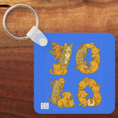 Pet YOLO Sleutelhanger (Voorkant)