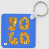 Pet YOLO Sleutelhanger (Achterkant)