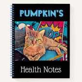 Pet-ziektenotebook Notitieboek (Voorkant)