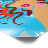 Pet zomer | Roze lipstick Poster (Hoek)