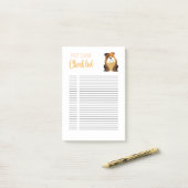 PET-ZORG VOOR AANBIEDING POST-IT® NOTES (Op bureau)