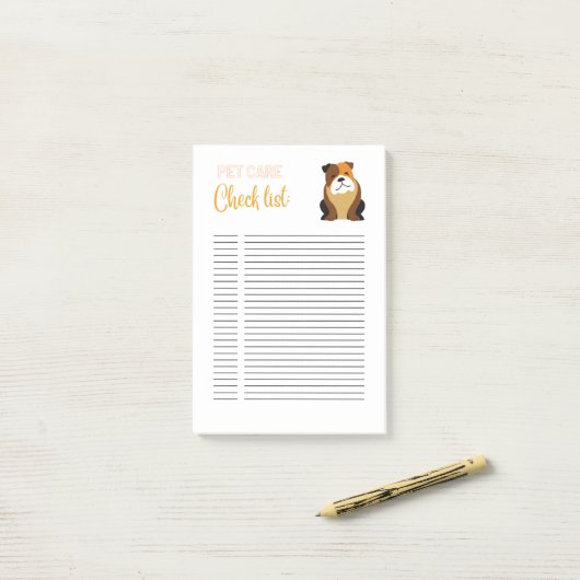 PET-ZORG VOOR AANBIEDING POST-IT® NOTES (Op bureau)