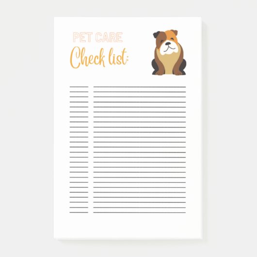 PET-ZORG VOOR AANBIEDING POST-IT® NOTES (Voorkant)