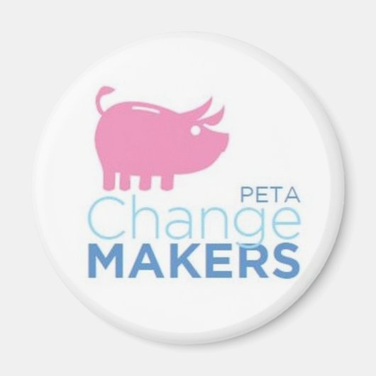 PETA Change Makers Magnet (Voorkant)