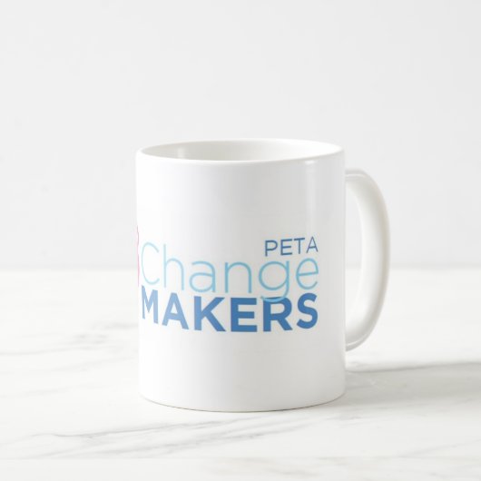 PETA Change Makers Mok (Voorkant rechts)