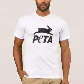 PETA logo t-shirt (Voorkant)