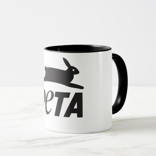 PETA mok (Voorkant rechts)