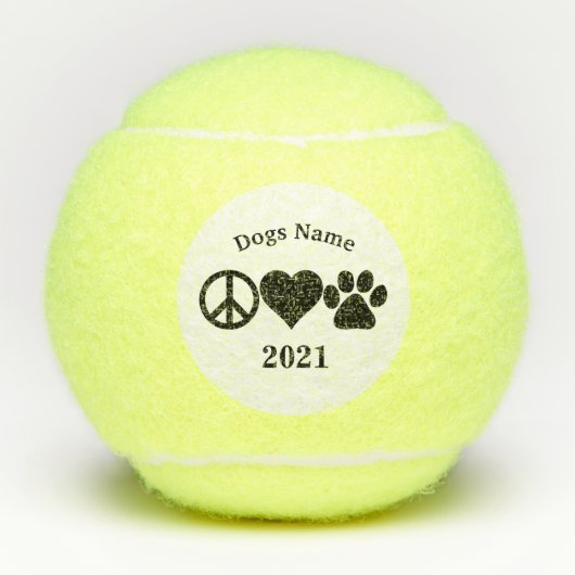 PETAaid911 Dierenredding Tennisballen (Voorkant)