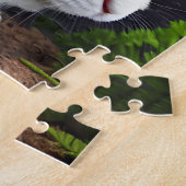 Petaal De zwart-witte konijntje, puzzel (Zijkant)