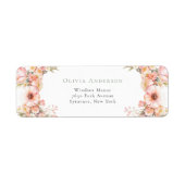 Petaal en Prosecco Adresetiketten Etiket (Voorkant)