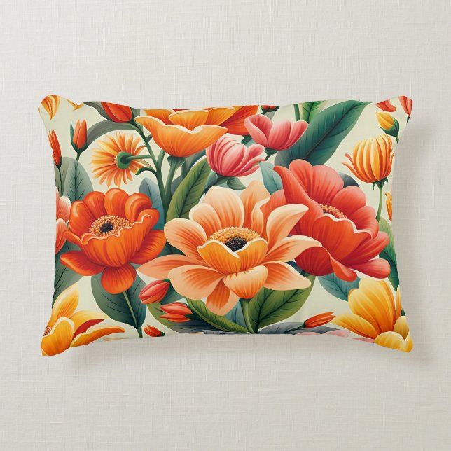 Petaal Pop Bloom Vibe Accent Kussen (Voorkant)