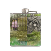 Petaca The Silent Man Heupfles (Achterkant)