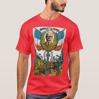 PETAIN WORK FAMILY FATHERLAND VICHY FRANCE PROPAGA T-SHIRT
