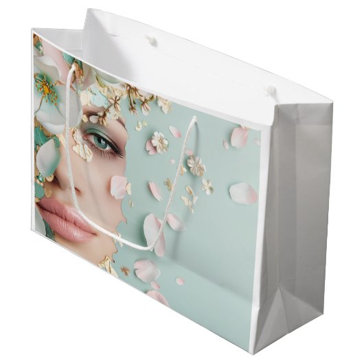 Petal Awakening Groot Cadeauzakje (Voorkant Gekanteld)