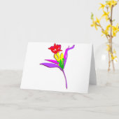 Petal Bloom Kaart (Gele Bloem)