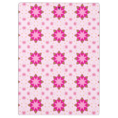 Petal Blossom Confetti-patroon Klembord (Achterkant)