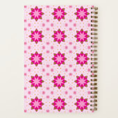 Petal Blossom Confetti patroon Notitieboek (Achterkant)