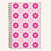 Petal Blossom Confetti patroon Notitieboek (Voorkant)