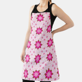 Petal Blossom Confetti patroon Schort