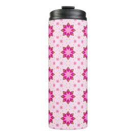 Petal Blossom Confetti-patroon Thermosbeker